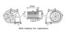 AVA QUALITY COOLING RT8593 Electric Motor, interior blower